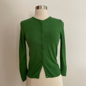 Miss green cardigan - size medium